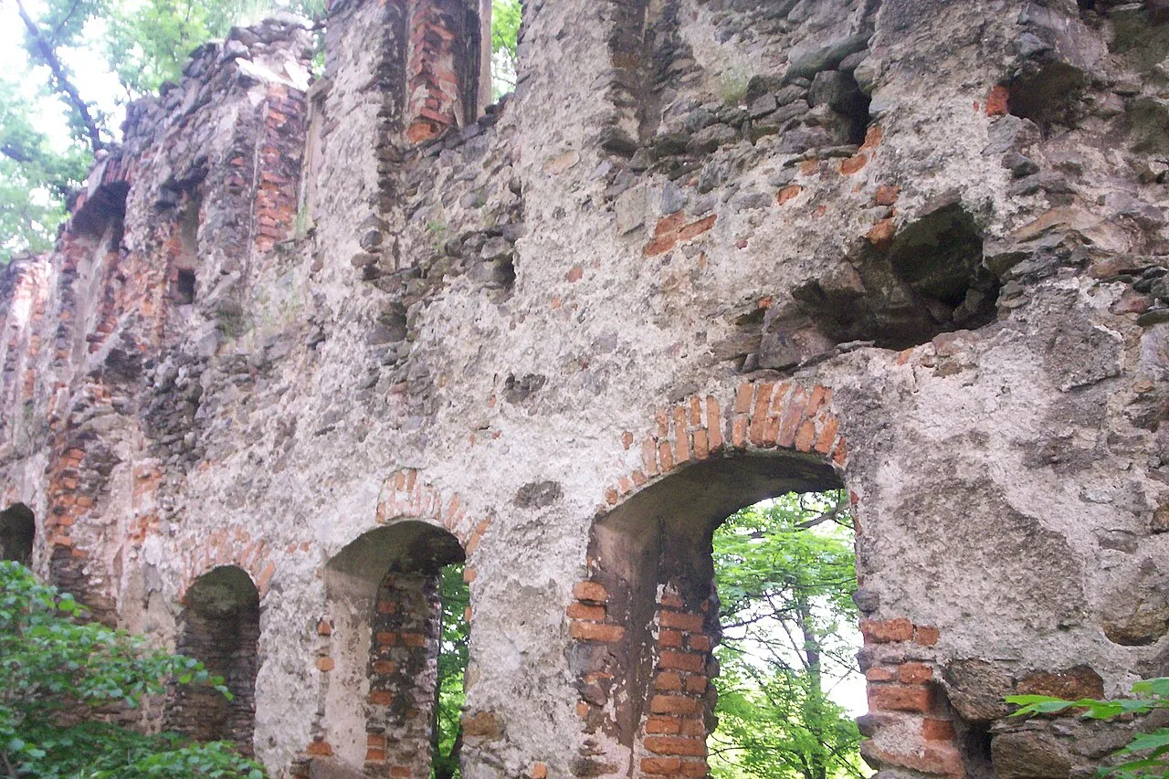 Ruiny zamku w Rybnicy